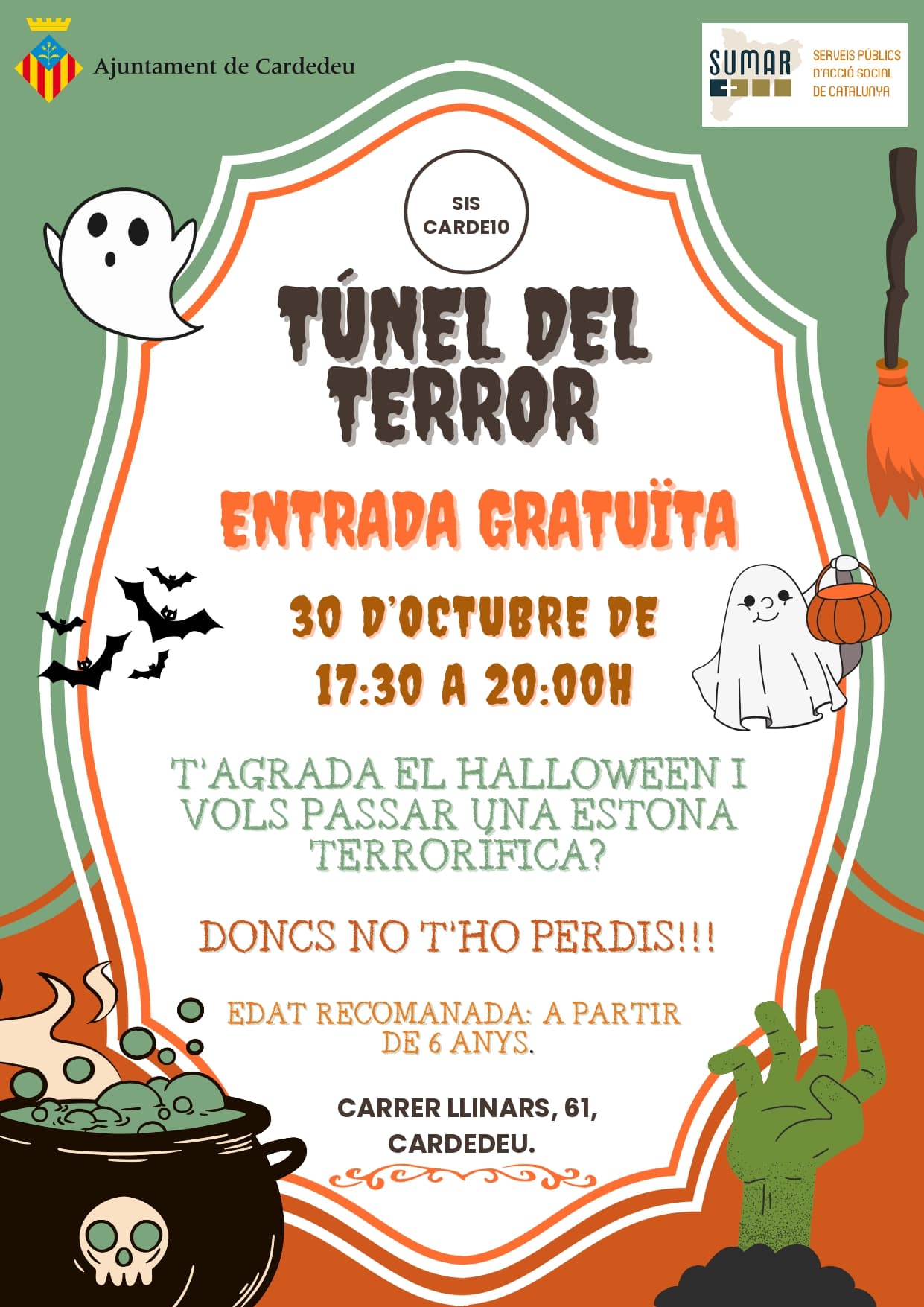 Túnel del terror a la Tèxtil Rase - a partir de 6 anys